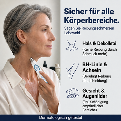 HISKIN®🇩🇪7-Tage-Hautmakel- & Hautanhängsel-Entferner💧Schmerzfreier Rollerball-Stift zur schonenden Entfernung von Hautanhängseln und Hautflecken – narbenfrei